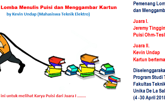 Pemenang Lomba Menulis Puisi dan Menggambar Kartun