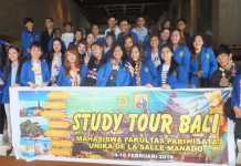Tourism Faculty, Unika De La Salle conducted Study Tour in Bali