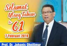 Perayaan Syukur HUT Rektor Ke- 61 Tahun Pater Yong – Semoga Kehadiran Saya Menjadi Tanda Kehadiran Allah