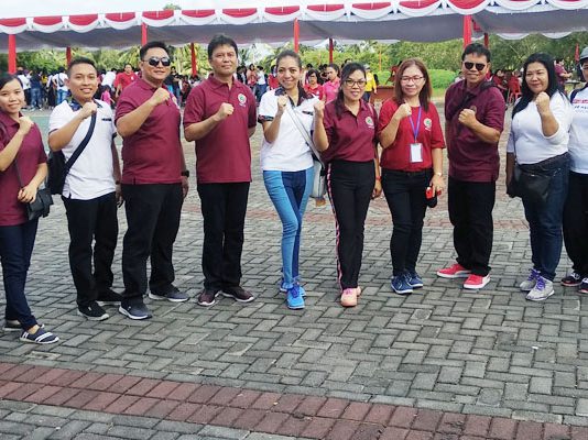 Lasallian Ners Gelar Deklarasi Pemilu Damai bersama PPNI Sulut