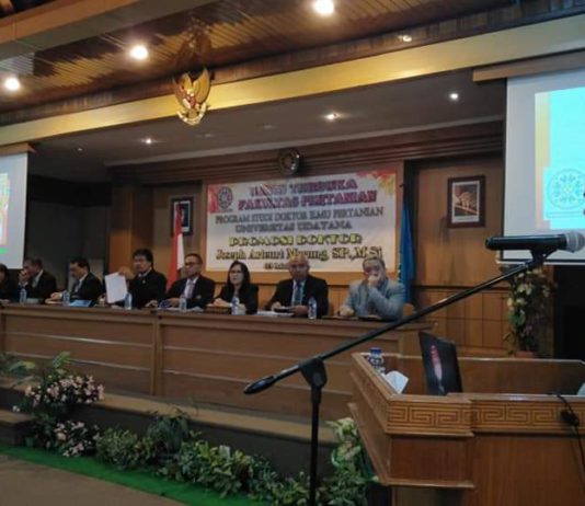 Dosen Fakultas Pertanian UKDLSM Lulus Doktoral di Universitas Udayana Denpasar Bali