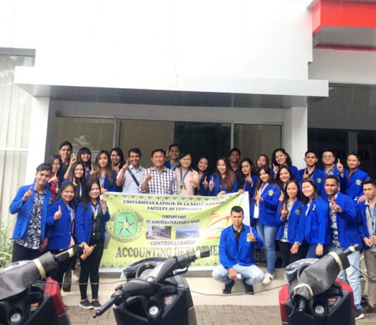 Program Studi Akuntansi UKDLSM Melakukan Company Visit ke PT. Samudera Puranabile Abadi Bitung