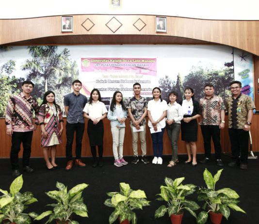 UPT Pusat Pengembangan Bahasa UKDLSM Gelar Lomba Pidato dalam Rangka Bulan Bahasa Nasional 2019