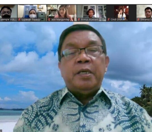 Orientasi Dosen Tenaga Pendidik Unika De La Salle Manado Tahun 2021 digelar secara Daring