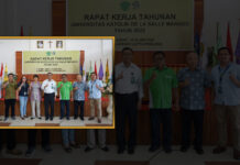 Rapat Kerja Tahunan Universitas Katolik De La Salle Manado tahun 2022