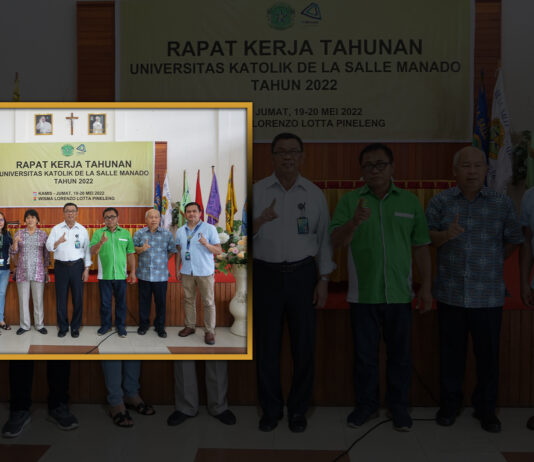 Rapat Kerja Tahunan Universitas Katolik De La Salle Manado tahun 2022