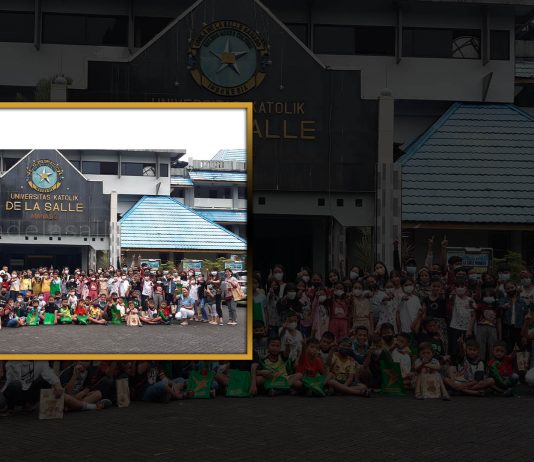 Unika De La Salle Manado Memberikan Kursus Komputer Bagi Masyarakat di Kombos Timur