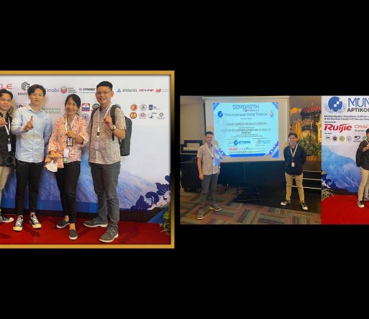 Dosen dan Mahasiswa Teknik Informatika mendapat “Best Paper” pada SEMNASTIK 2022