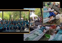 Dosen dan Mahasiswa Prodi Ilmu Keperawatan UKDLSM melakukan kegiatan Donor Darah