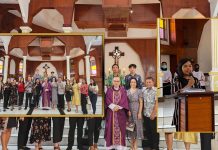 Promosi Pemerimaan Mahasiswa Baru Fakultas Ilmu Pendidikan UKDLSM di Paroki St. Paulus Lembean