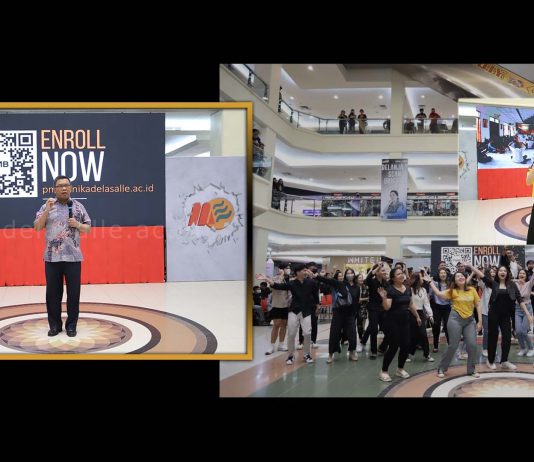 Universitas Katolik De La Salle Manado mengikuti Kegiatan Education Fair 2023