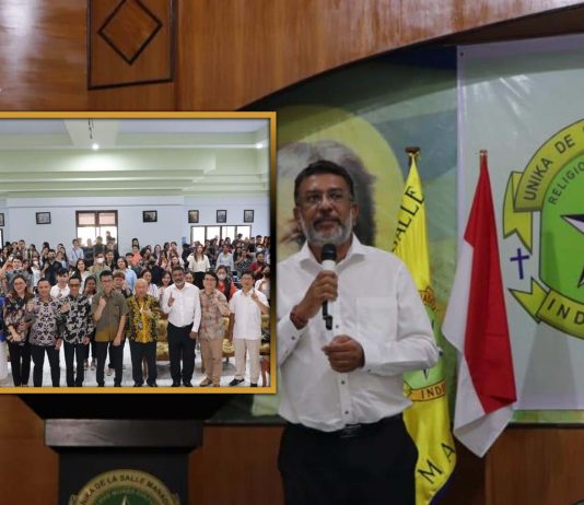 FEB Bekerja Sama dengan EWF Manado Gelar Kuliah Umum Tentang Pengetahuan Perdagangan Berjangka Komoditi