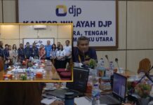 TAX CENTER UKDLSM MENGIKUTI KEGIATAN YANG DILAKSANAKAN OLEH KANTOR WILAYAH DJP SULUTENGGO DAN MALUT 2023