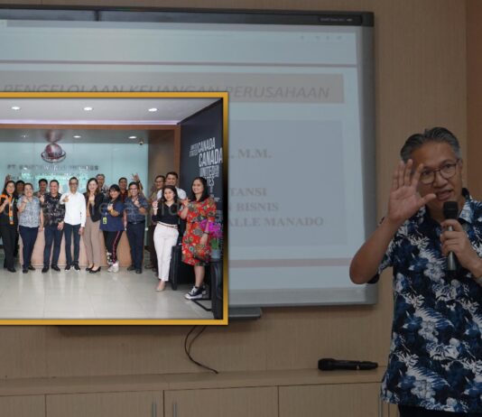 Implementasi Kerja Sama FEB UKDLSM dan EWF Manado melalui Pengabdian kepada Masyarakat