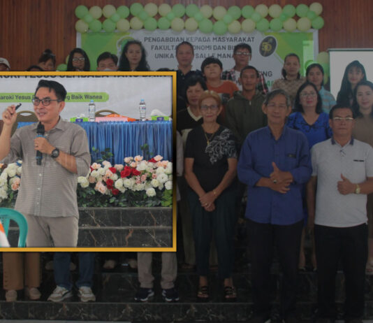 SEMINAR MOTIVASI DAN PUBLIC SPEAKING “DARE TO SPEAK TO GROW YOUR PERSONAL BRANDING” DI PAROKI YESUS GEMBALA YANG BAIK WANEA MANADO