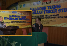 Pelaksanaan Kegiatan Bimbingan Teknis Pengelolaan Tracer Study untuk PTS di SULUT