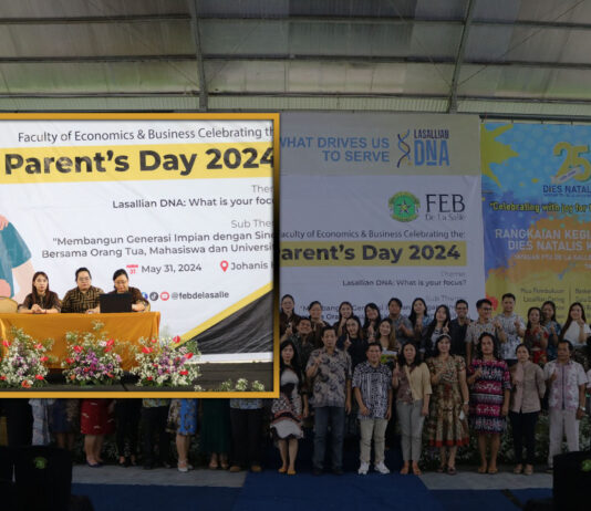 Kegiatan Parent’s Day Fakultas Ekonomi dan Bisnis UKDLSM