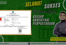 Pertama kalinya UKDLSM Memiliki Asesor Akreditasi Perpustakaan dari PERPUSNAS