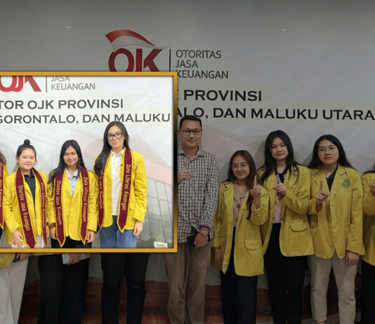 MAHASISWA FEB UKDLSM MENGIKUTI TRAINING OF TRAINERS (TOT), DUTA LITERASI KEUANGAN OJK