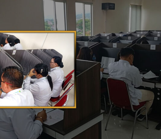 UPT Pusat Pengembangan Bahasa UKDLSM Fasilitasi Kelas Persiapan dan Ujian TOEFL ITP Bagi Tenaga Pendidik dan Kependidikan Poltekkes Kemenkes Manado