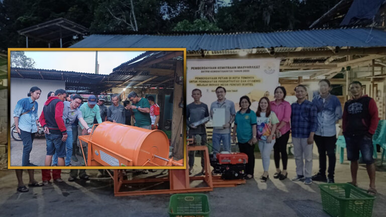 Implementasi Teknologi Mesin Pencuci Wortel oleh Tim Dosen Program Studi Agribisnis di Kelurahan Rurukan Kota Tomohon