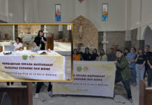 KEGIATAN PENGABDIAN KEPADA MASYARAKAT FAKULTAS EKONOMI DAN BISNIS UKDLSM DI GEREJA KATOLIK ROSA DE LIMA TONDANO