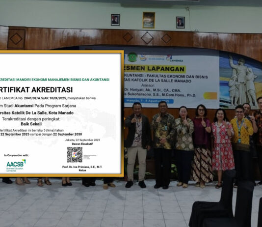 AKREDITASI PRODI AKUNTANSI FAKULTAS EKONOMI DAN BISNIS UKDLSM