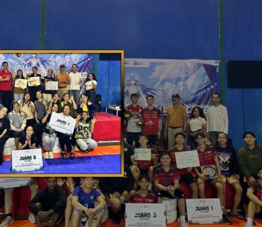 BEM UNIVERSITAS SUKSES MENYELENGGARAKAN TURNAMEN VOLI ANTAR KAMPUS SE-SULAWESI UTARA TAHUN 2025