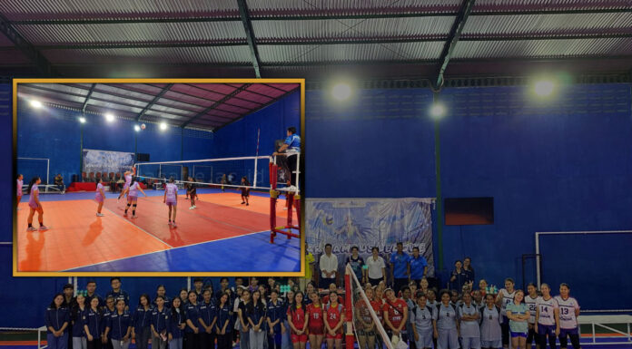 UKDLSM melalui BEM Universitas bersama PBVSI Sulut menggelar Lomba Voli antar Perguruan Tinggi di SULUT