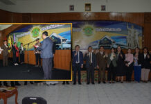 PELANTIKAN PEJABAT UKDLSM DEKAN FAKULTAS PARIWISATA DAN KEPALA LEMBAGA PENGEMBANGAN PENDIDIKAN DAN PENJAMINAN MUTU