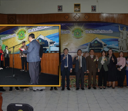 PELANTIKAN PEJABAT UKDLSM DEKAN FAKULTAS PARIWISATA DAN KEPALA LEMBAGA PENGEMBANGAN PENDIDIKAN DAN PENJAMINAN MUTU