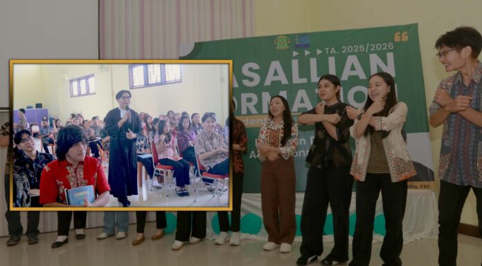Lasallian Formation for Students 2026 Tanamkan Nilai-Nilai Lasallian bagi Mahasiswa Baru